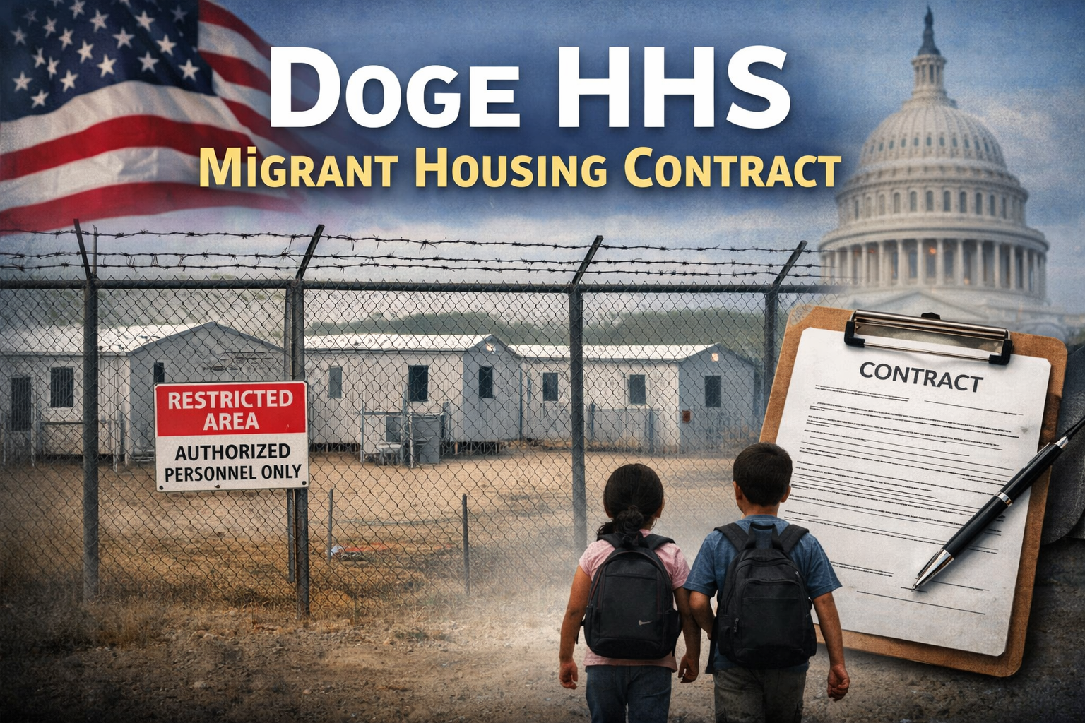 Doge HHS Migrant Housing Contract Explained
