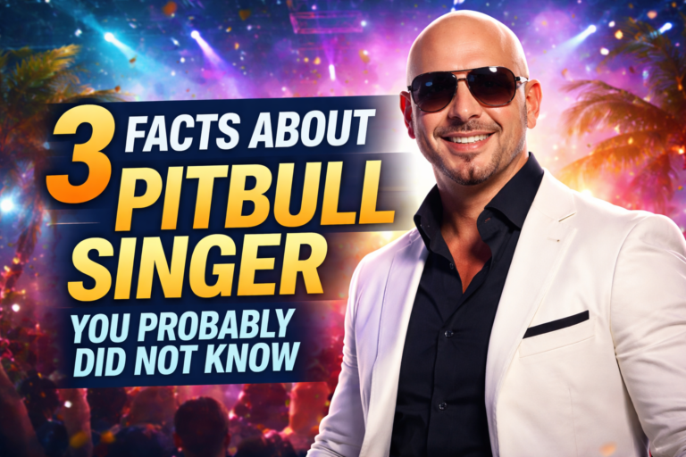 3 Facts About Pitbull Singer You Probably Did Not Know