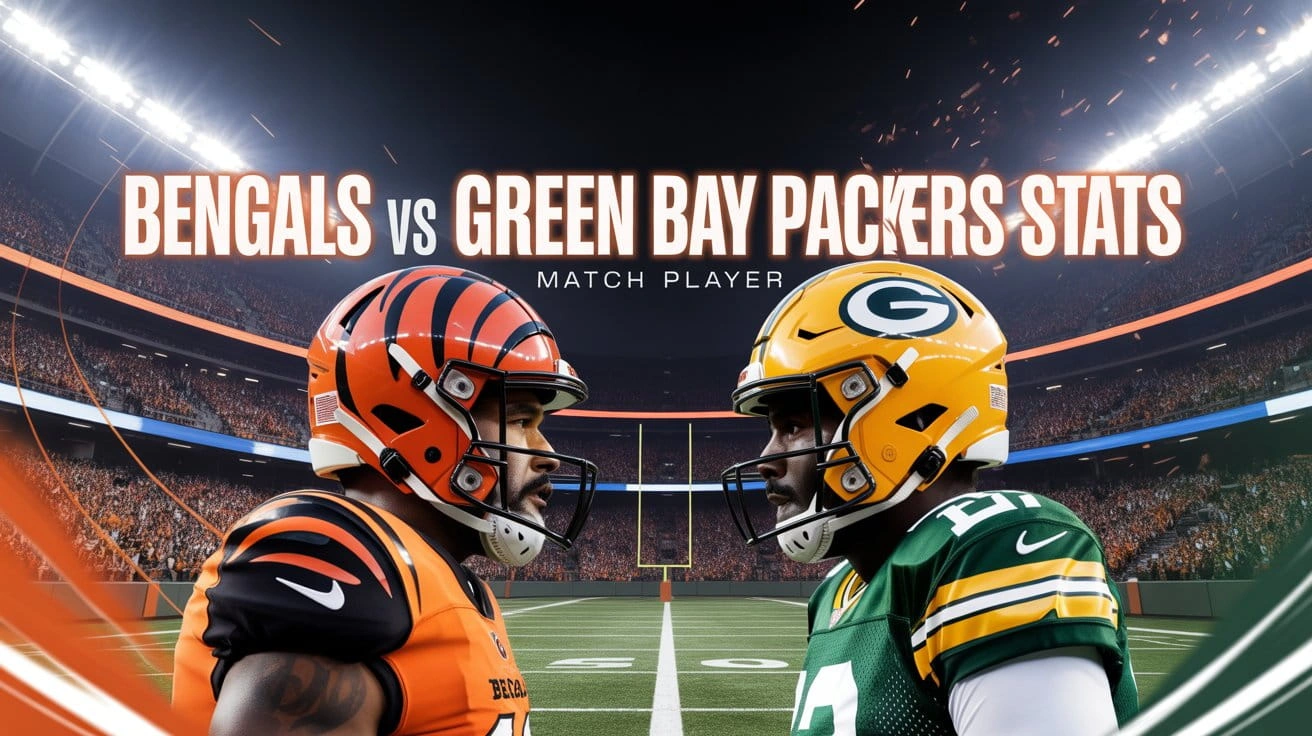 Bengals vs Green Bay Packers Match Player Stats