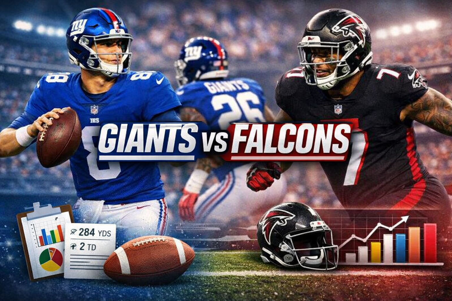 Giants vs Falcons Match Player Stats Deep Analysis