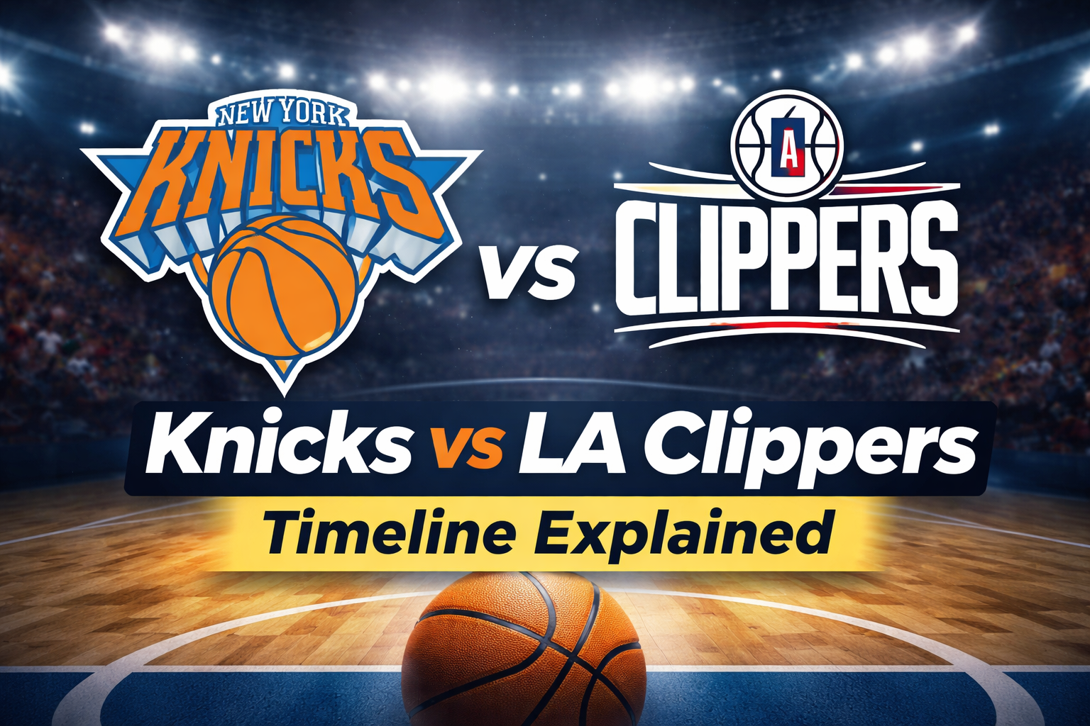 Knicks vs LA Clippers Timeline Explained Clearly