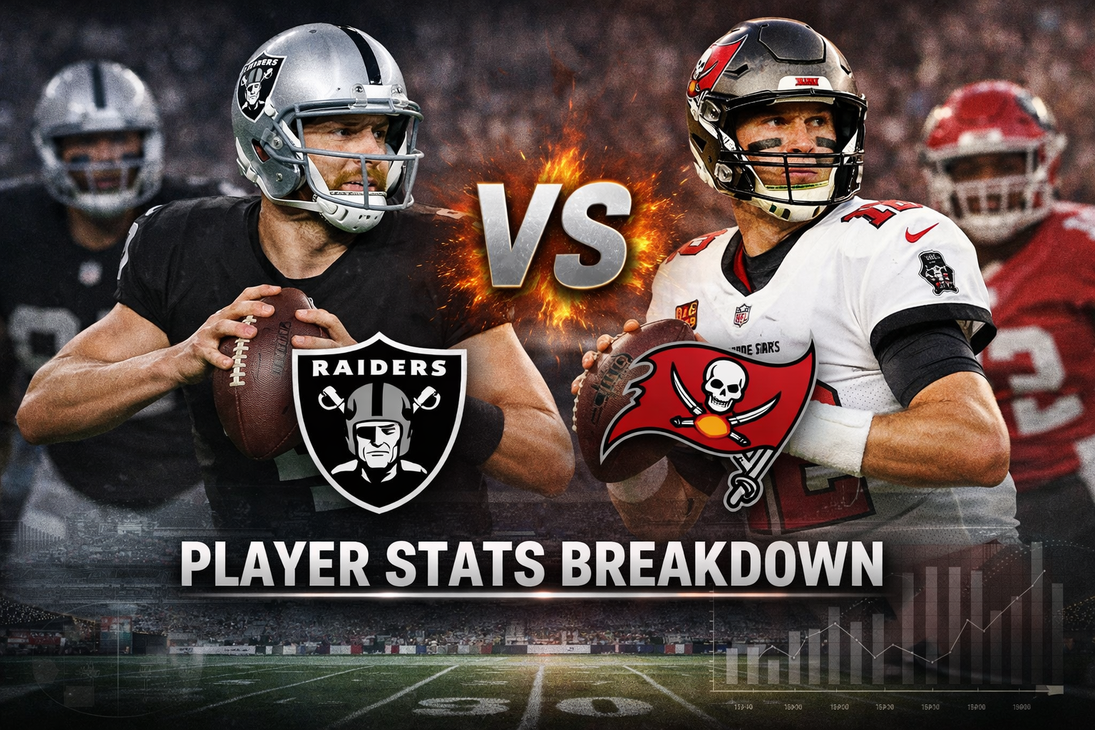 Las Vegas Raiders vs Tampa Bay Buccaneers Match Player Stats
