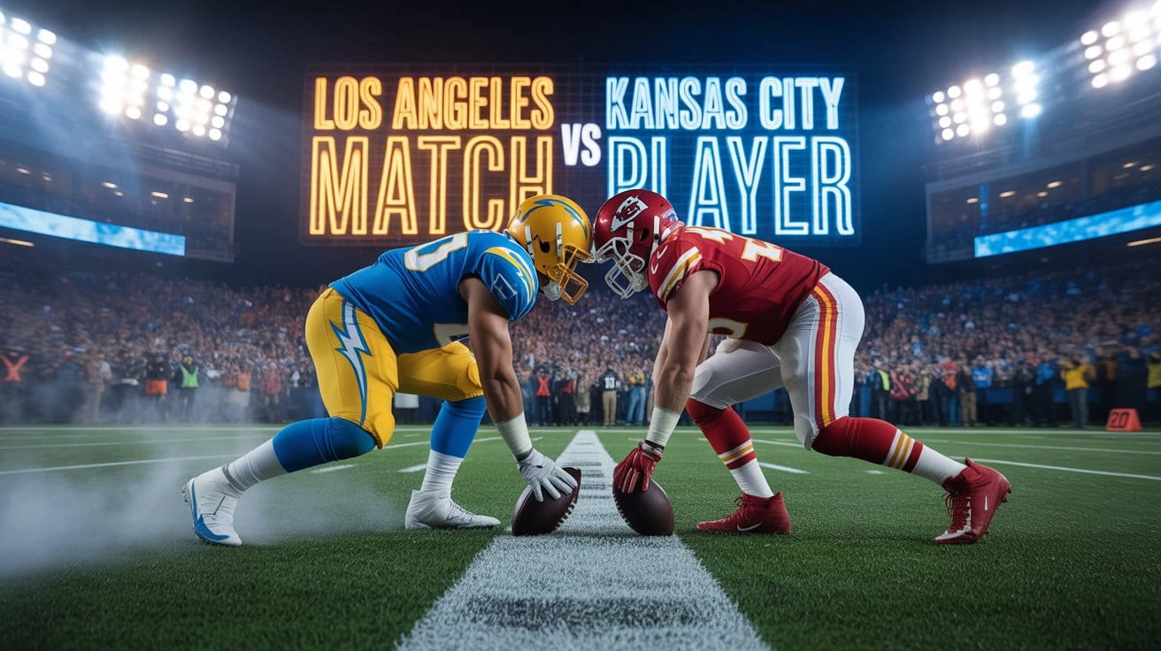 Los Angeles Chargers vs Kansas City Chiefs Match Player Stats
