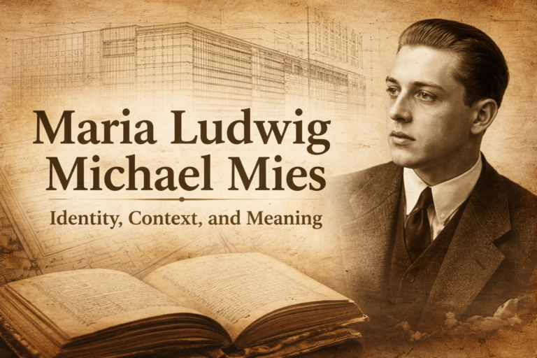 Maria Ludwig Michael Mies: Identity, Context, and Meaning