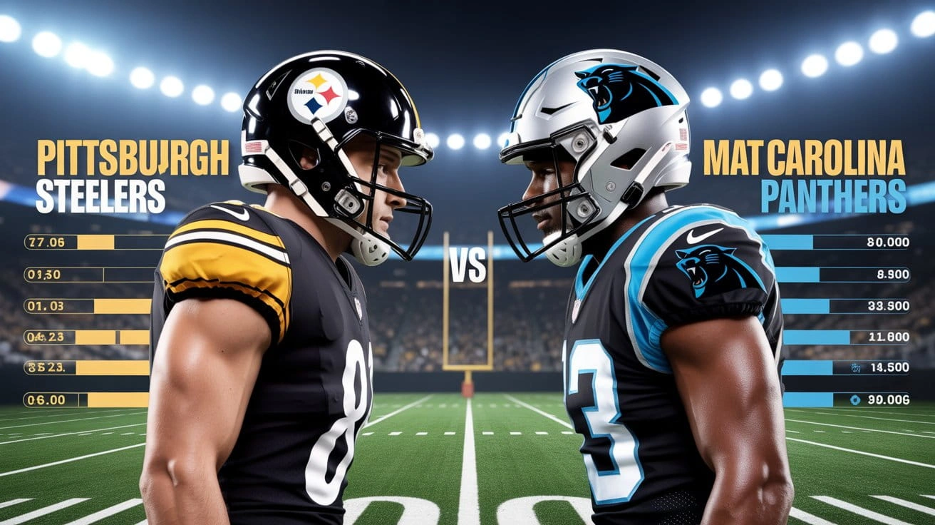 Pittsburgh Steelers vs Carolina Panthers Match Player Stats