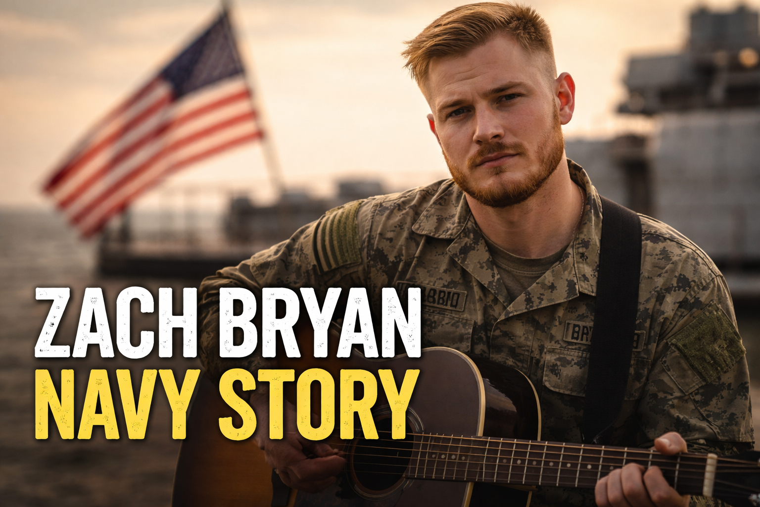 Zach Bryan Navy Background and Military Influence